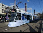 BLT - Be 6/10 182 unterwegs in der Stadt Basel am 2025.01.11