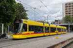 Be 6/10 Tango 166, auf der Linie 10, fährt am 07.07.2025 zur Haltestelle ZOO Basel.