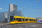 Be 6/10 Tango 181, auf der Linie 11, überquert am 20.09.2025 die Münchensteinerbrücke.