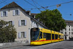 Be 6/10 Tango 189, auf der Linie 10, fährt am 11.08.2025 den Steinenberg hinunter zur Haltestelle Theater.