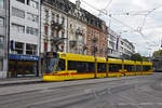 Be 6/10 Tango 158, auf der Linie 10, fährt am 05.08.2025 zur Haltestelle Heuwaage. Aufnahme Basel.