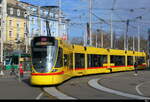 BLT - Be 6.10  175 unterwegs auf der Linie 11 vor dem SBB Bahnhof in Basel am 01.02.2025