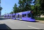 BLT - Tram Be 6/10  151 unterwegs in Basel am 22.07.2026