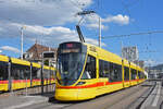 Be 6/10 Tango 167, auf der Linie 11, bedient am 06.08.2026 die Haltestelle M-Parc. Aufnahme Basel.