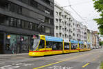 Be 6/10 Tango 165, auf der Linie 11, f�hrt am 04.05.2026 zur Haltestelle Voltaplatz. Aufnahme Basel.