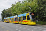 Be 6/10 Tango 165, auf der Linie 11, f�hrt am 10.08.2026 zur Haltestelle am Aeschenplatz.
