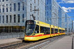 Be 6/10 Tango 155, auf der Linie 11, f�hrt am 19.08.2026 bei der Haltestelle Peter Merian ein. Aufnahme Basel.