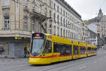 Be 6/10 Tango 185, auf der Linie 11, f�hrt am 19.10.2026 den Steinenberg hoch zur Haltestelle Bankverein. Aufnahme Basel.