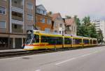 Ein unbekannter Be 6/10 der BLT ist in Binningen auf dem Weg nach Rodersdorf.