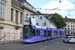 Schweiz, Basel, BLT  Tram 151 auf Linie 11, Steinenberg  6/8/2017