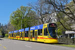 Be 6/10 Tango 189, auf der Linie 11, fährt am 07.04.2026 zur Haltestelle am Aeschenplatz. Aufnahme Basel.