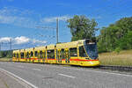 Be 6/10 Tango 173, auf der Linie 10, f�hrt am 13.06.2026 zur Haltestelle in Ettingen.