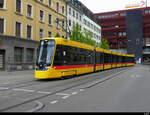 BLT - Neues Tram Be 8/10 4216 unterwegs auf der Linie 11 in Basel am 16.04.2025