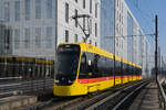 Be 8/10 TINA 4211, auf der Linie 11, fährt am 29.12.2025 zur Haltestelle Peter Merian. Aufnahme Basel.