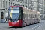 Tramlink Be 6/8 929 der am 5.2.25 auf den Bahnhof Bern zu fährt.