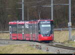 Bern Mobil - Be 6/8  912 unterwegs auf der Linie 6nach Worb unterwegs in Gümligen am 22.02.2025 ...