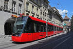Be 6/8 Tramlink 901, auf der Linie 7, f�hrt am 15.06.2026 Richtung Haltestelle Bahnhof Bern.