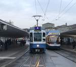 Linie 4 Wagennummer 2121 beim Bahnhofquai.