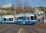 Linie 11 Wagennummer 2111 beim Bahnhofquai. Auf der Linie 11 fahren nur selten Sänften. Datum: 26. 4. 2021
