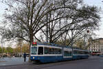 Be 4/8 2121 zwischen Bellevue und Opernhaus in Zürich am 11.04.2024.