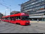 Bern Mobil - Be 4/8 742 unterwegs auf der Linie 7 in der Stadt Bern am 17.06.2023