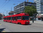 Bern Mobil - Be 4/8 732 unterwegs in der Stadt Bern am 25.06.2023