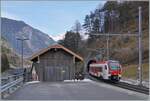 Der neue EVO TMR Region Alpes RABe 533 701 erreicht als R 26320 von Orsières kommend sein Ziel Sembracher. Hier besteht Anschluss nach Martigny. 

24. Januar 2026
