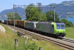 Die 485 013-7 mit Güterzug bei Einigen am 21.06.2014
