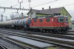 AK BOBO Re 420 278-4  CHAM  anlässlich der Bahnhofseinfahrt Solothurn am 17.Februar 2020.