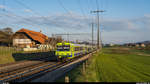 BLS RBDe-565-Pendelzug am 1. April 2020 als S2 Langnau - Flamatt zwischen Gümligen und Ostermundigen.
