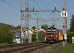 Am 24.04.2026 f�hrt eine Vectron durch Itingen BL.