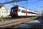 SBB - Steuerwagen ABt 50 85 39-43 806-1 unterwegs auf der S33 in Pratteln am 02.10.2026