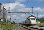 Der ICE 278 von Interlaken Ost nach Berlin Ostbahnhof bei der Durchfahrt in Läufelfingen.