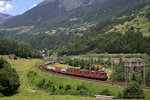 11343 und 11682 mit einem KV Zug bei Quinto 24.6.16