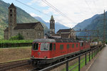 SBB: Noch immer fahren die meisten Güterzüge über die alte Gotthard-Bergstrecke.