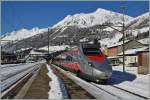 Der eigentliche Grund der Reise und dann noch fast verpasst: der FS ETR 610, hier als EC 15 bei der Durchfahrt in Airolo.
11. Feb. 2016