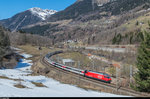 Re 460 kommen am Gotthard in der aktuellen Fahrplanperiode nur noch am Wochenende bei einem Zugpaar zum Einsatz.