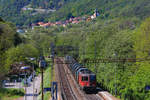 An der alten Ceneri-Strecke Bellinzona-Lugano in Mezzovico (wird bald durch einen Basistunnel ersetzt): Tessiner Stimmung in Mezzovico.