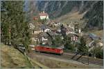 Drei mal sieht der Gotthardbahnreisende die dadurch berühmte Kirche von Wassen.