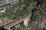 Am 08.08.2026 fuhr dieser Traverso der SOB Richtung Altdorf.
