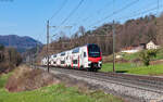 RABe 512 030 als IR 2063 (Basel SBB - Zürich Flughafen) bei Umiken 20.3.26