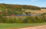 Re 460 104 mit dem EN 40458 / EC 458 / NJ 408 / IC 60408  Canopus  (Praha hl.n. / Berlin Hbf  - Z�rich HB) bei Zeihen 4.9.26
