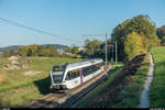 Thurbo RABe 526 729 am 14. Oktober 2018 bei Pfungen.