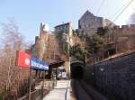 Haltestelle Schloss Laufen am Rheinfall - 14.03.2012