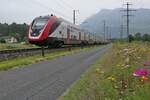 Am 24.09.2022 befindet sich RABe 502 221-0 als IR13 3265 auf der Fahrt von Zürich nach Chur und hat gerade die ehemalige Station Weite (SG) passiert
