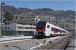 Der Bahnhof von Cully wird umgebaut, um im Regionalverkehr in Richtung Lausanne künftig den Viertelstunden Takt anzubieten.