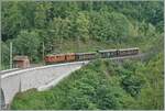 Festival Suisse de la vapeur (Schweizer Dampffestival 2025) - Die gleiche Fotostelle nutze ich auch um die herrliche RhB Bernina Bahn Ge 4/4 81 der Blonay Chamby Bahn zu fotografieren.