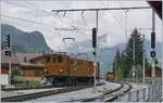 50 Jahre Blonay-Chamby! Und dabei kam die Bernina Bahn RhB Ge 4/4 81 der Blonay-Chamby Bahn bis nach Gstaad.