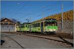 Bevor die A-L auf der Fahrt von Leysin nach Aigle sich von der Zahnradbahn in eine Strassenbahn verwandelt, ändern die Züge in Aigle Dépôt die Fahrtrichtung.