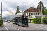BERNMOBIL historique G 3/3 12 / Muri bei Bern, 23. Juni 2024<br>
Öffentliche Dampftram-Extrafahrten nach Worb Dorf